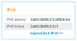 IPv6 na Wedosu