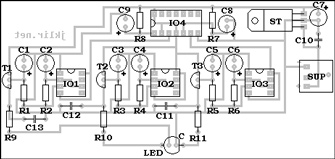 RGB LED COLOR CHANGER osazení