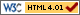 Valid HTML 4.0 Transitional